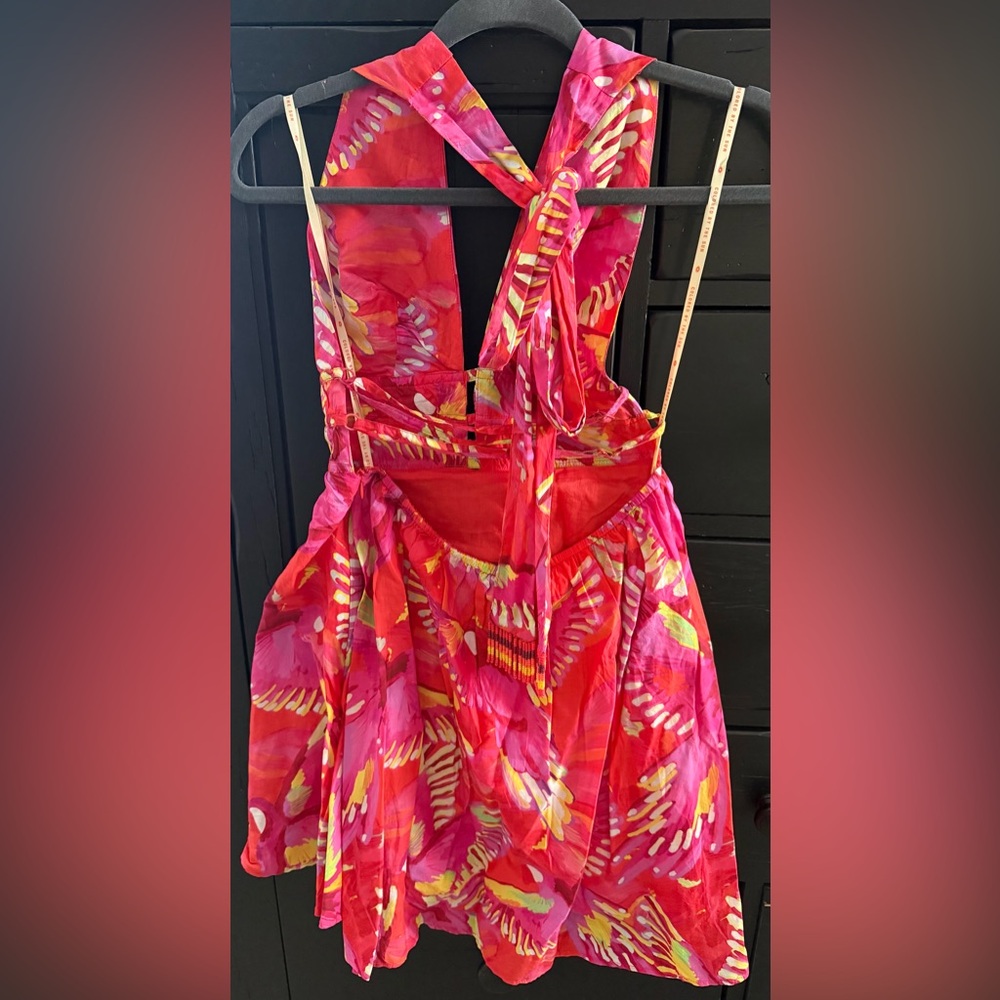 Farm Rio Flying Birds Mini Dress - Picture 5 of 5